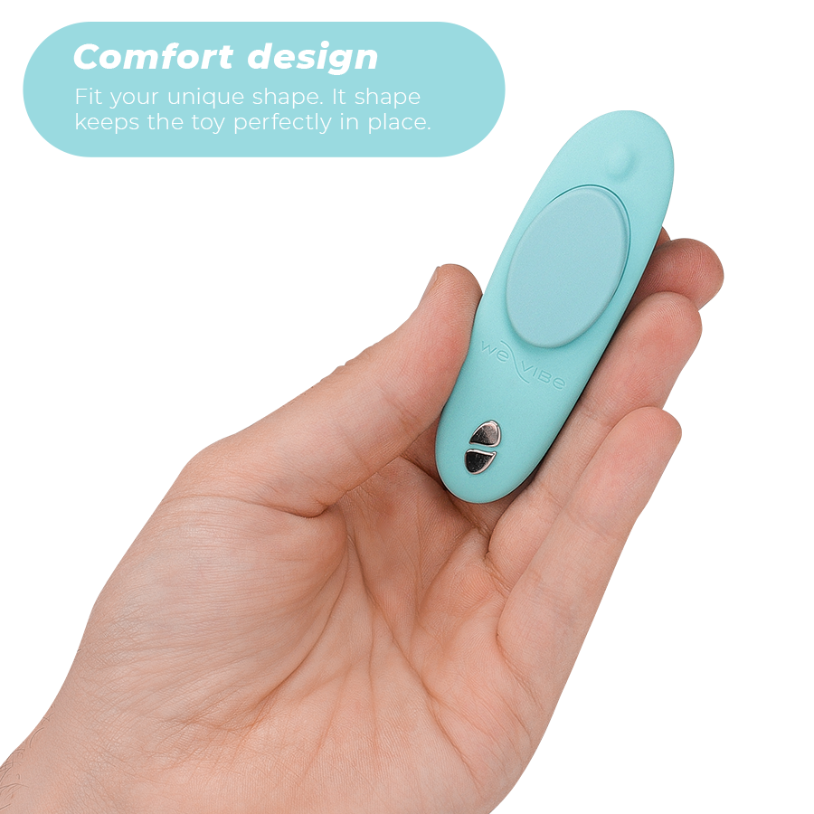 WE-VIBE - MOXIE + VIBRATEUR CLITORIAL AQUA