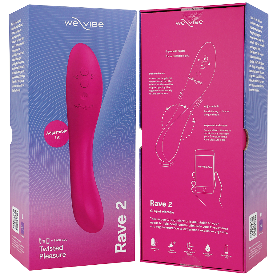 WE-VIBE - RAVE 2 VIBRATEUR POINT G ROSE