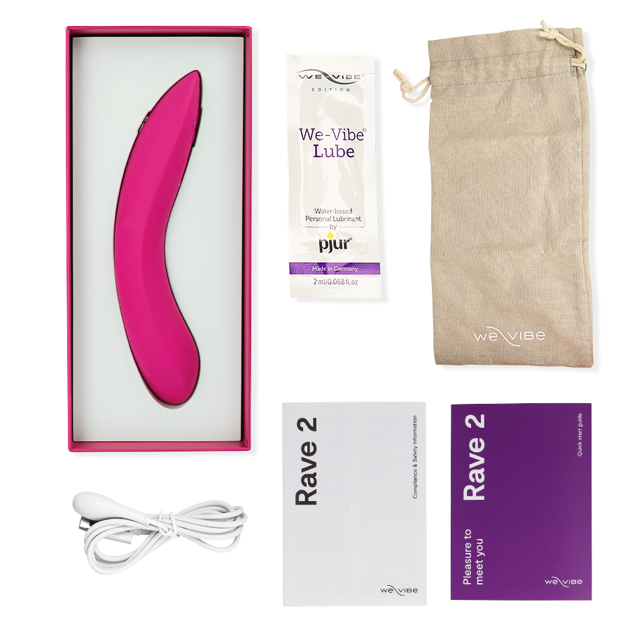 WE-VIBE - RAVE 2 VIBRATEUR POINT G ROSE