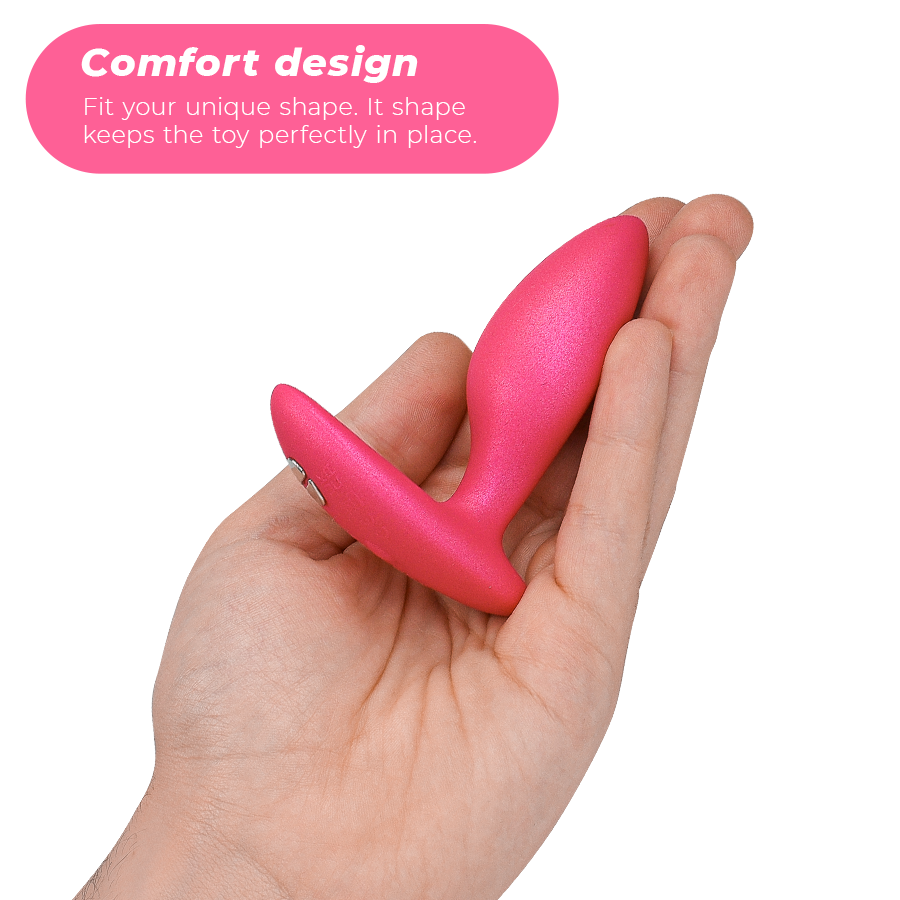 WE-VIBE - DITTO+ PINK VIBRATOR BUTT PLUG
