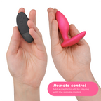WE-VIBE - DITTO+ PINK VIBRATOR BUTT PLUG