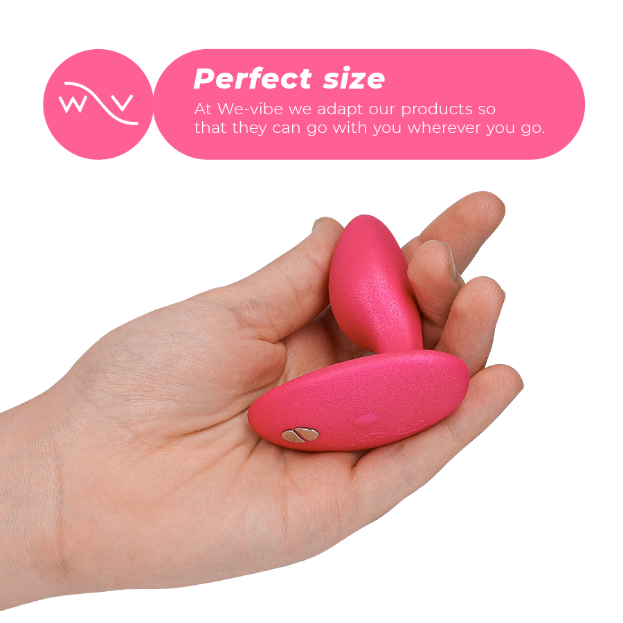 WE-VIBE - DITTO+ PINK VIBRATOR BUTT PLUG