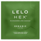 LELO - PRÉSERVATIFS HEXAGONAUX BIOLOGIQUES, PAQUET DE 36