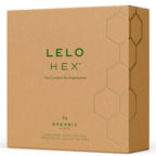 LELO - PRÉSERVATIFS HEXAGONAUX BIOLOGIQUES, PAQUET DE 36