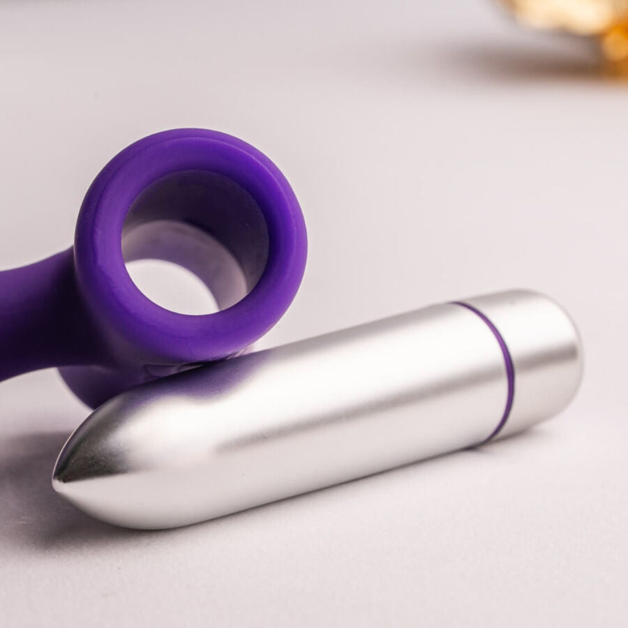 ROCKS-OFF - PETITE SENSATIONS TEAZER VIBRATEUR ANAL PLUG VIOLET