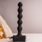 ROCKS-OFF - PETITE SENSATIONS PEARLS VIBRATEUR ANAL PLUG NOIR