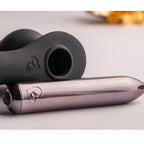 ROCKS-OFF - RO-ZEN RRO ANNEAU PÉNIS VIBRANT NOIR PLUG À BEURRE