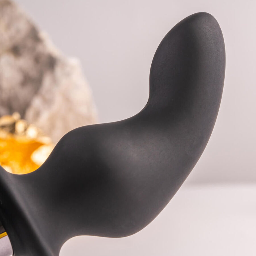 ROCKS-OFF - RO-ZEN RRO ANNEAU PÉNIS VIBRANT NOIR PLUG À BEURRE