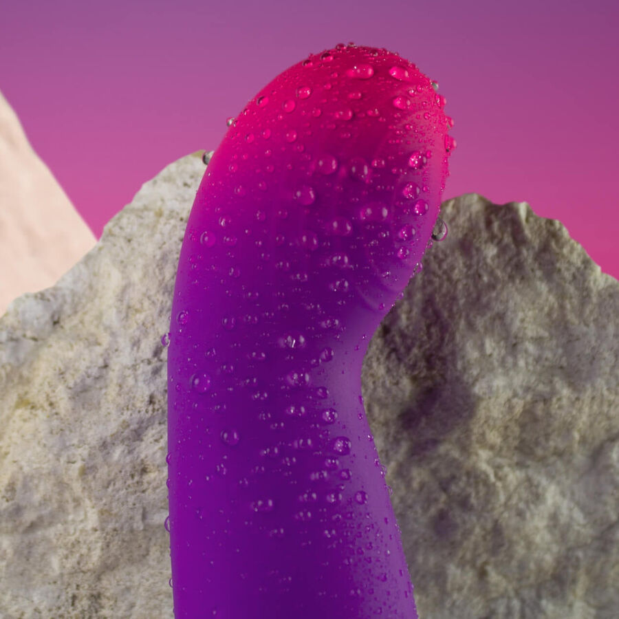 ROCKS-OFF - GLOW GIRL VIBE DISCREET G-SPOT VIBRATOR PURPLE