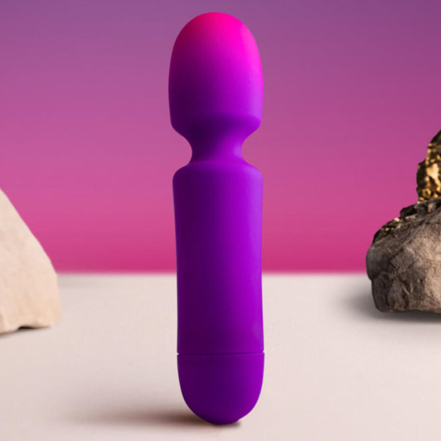 ROCKS-OFF - GLO-GIRL MINI PURPLE WAND VIBRATOR