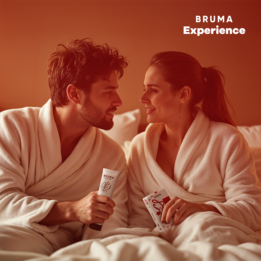 BRUMA EXPERIENCE - KIT DE TENTATION VIBRO-ORGASMIQUE À LA FRAISE DOUCE