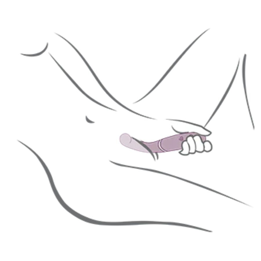 ROCKS-OFF - GEMINI DOUBLE VIBRATEUR STIMULATEUR CLITORIAL VIOLET POINT G