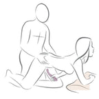 ROCKS-OFF - GEMINI DOUBLE VIBRATEUR STIMULATEUR CLITORIAL VIOLET POINT G