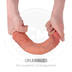 COCK MILLER - Godemiché réaliste avec ventouse et vibration, télécommandé, 21,5 cm