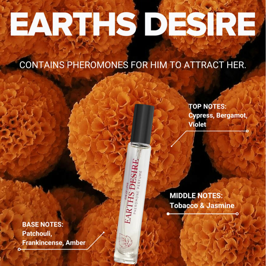 EYE OF LOVE - BLOOM MASCHILE SATIVA PARFUM EARTHS DESIRE 30 ML