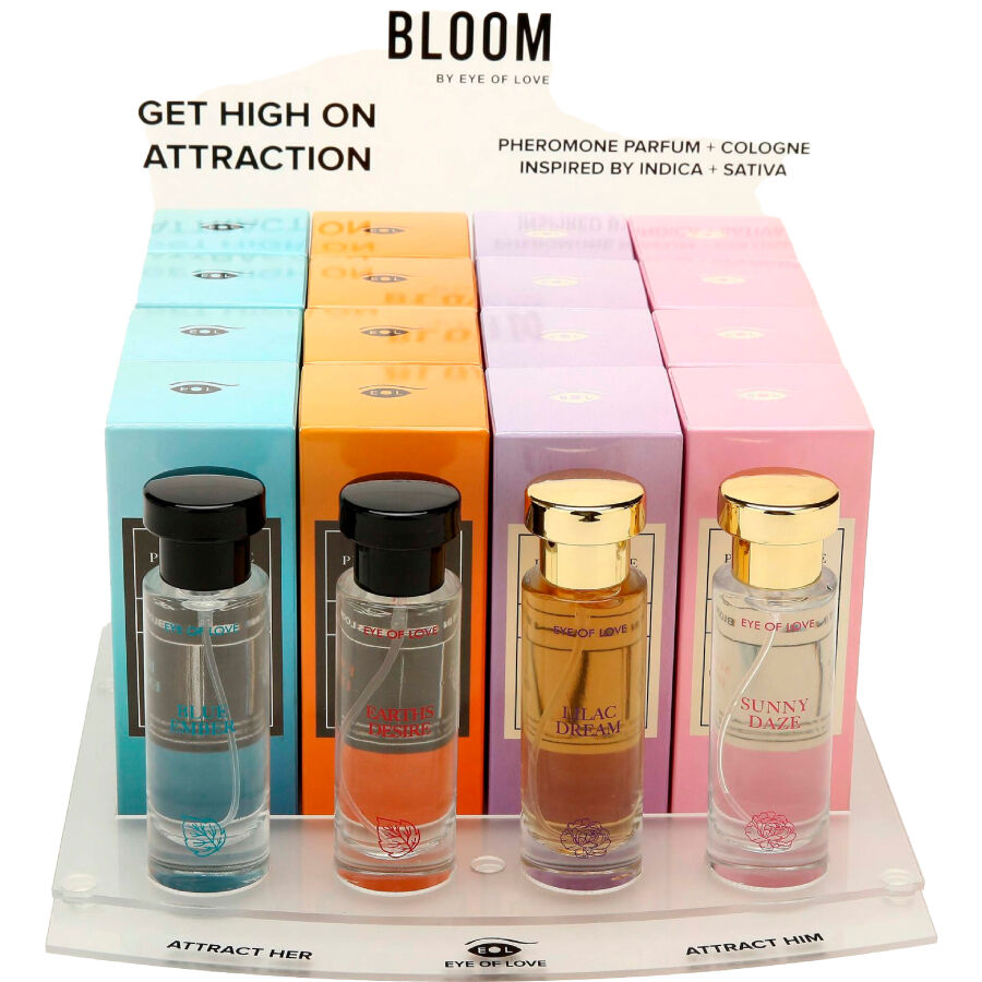 EYE OF LOVE - BLOOM 4X6 PERFUME DISPLAY 10 ML