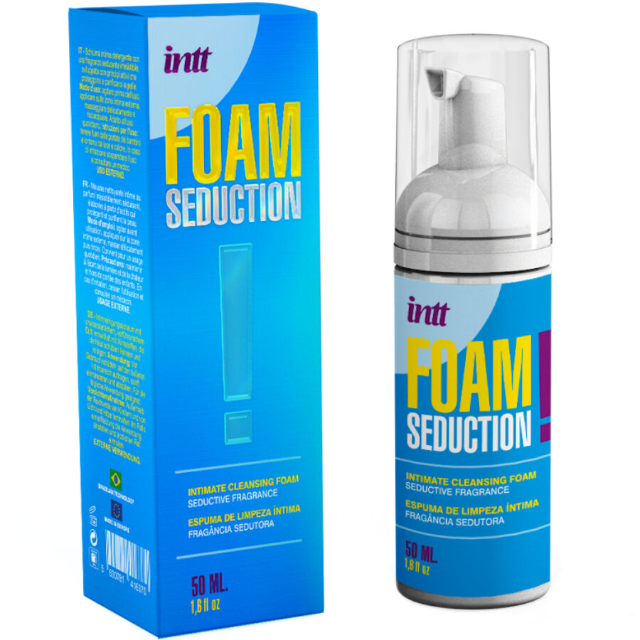 INTT RELEASES - MOUSSE NETTOYANTE INTIME FOAM SEDUCTION 50 ML