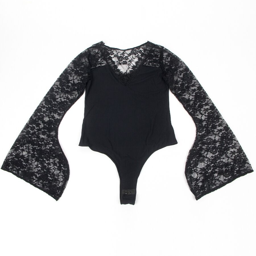 SUBBLIME - BOUCLE D'OREILLES TEDDY À MOTIF FLORAL S/M