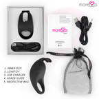 MORESSA - BRAD PREMIUM RECHARGEABLE EN SILICONE NOIR