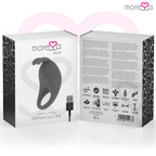 MORESSA - BRAD PREMIUM RECHARGEABLE EN SILICONE NOIR