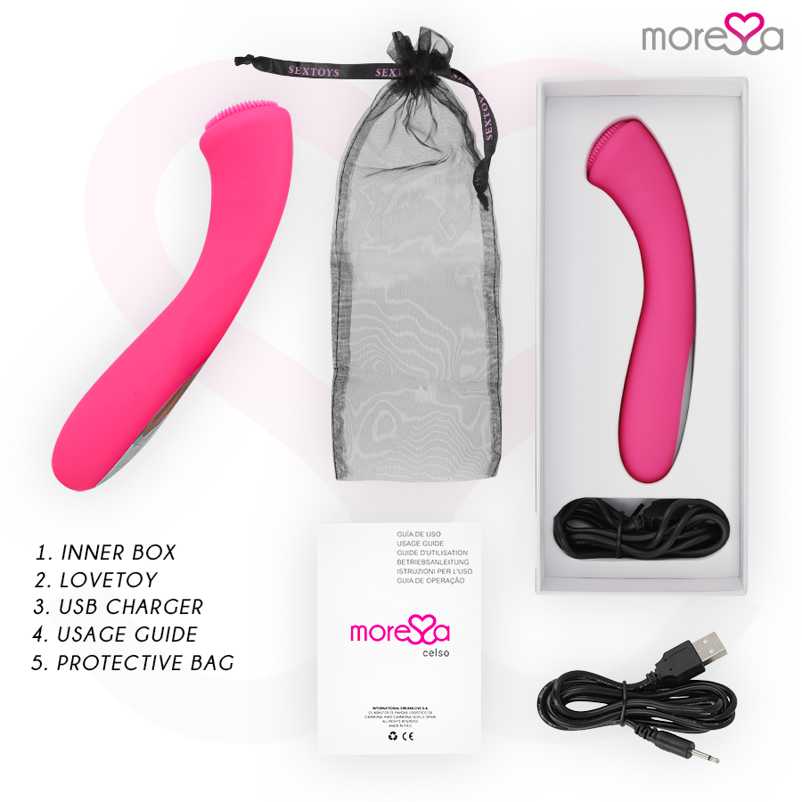 MORESSA - CELSO PREMIUM SILICONE RECHARGEABLE