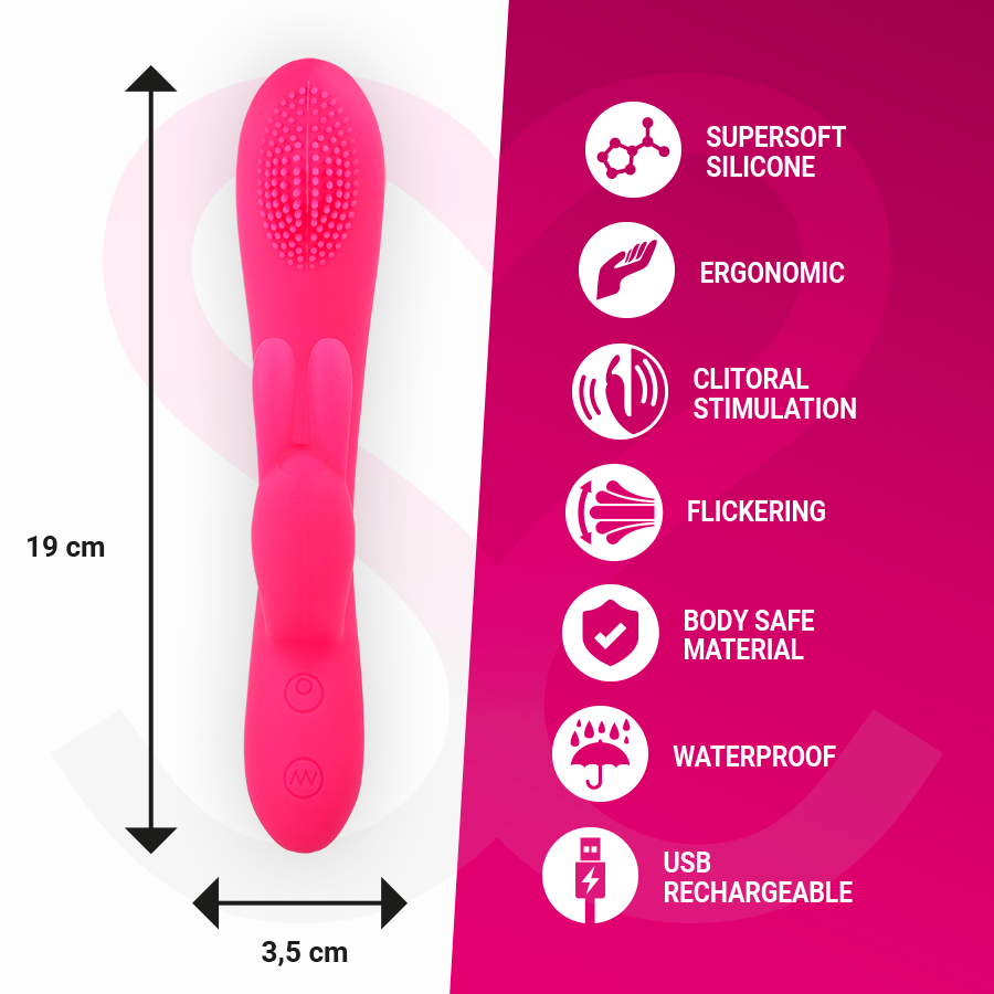 MORESSA - GINO PREMIUM RECHARGEABLE SILICONE