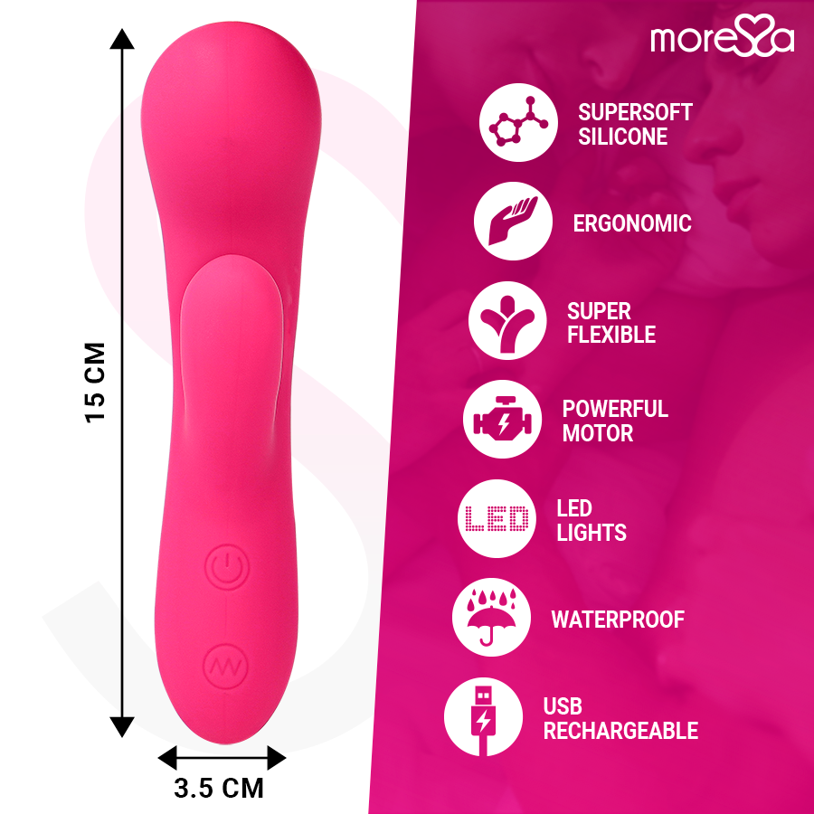 MORESSA - JERRY PREMIUM SILICONE RICARICABILE