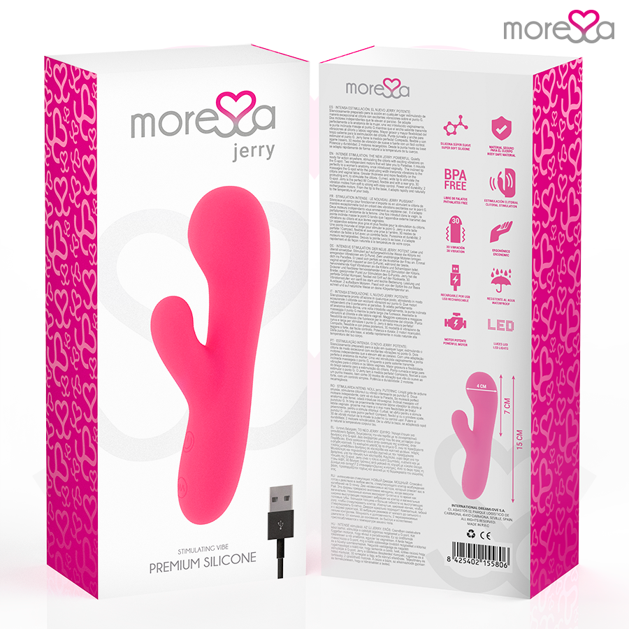 MORESSA - JERRY PREMIUM RECHARGEABLE SILICONE
