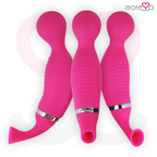 MORESSA - KIRK DUO SUCEUR + MASSEUR MULTI-PERFORMANCES EN SILICONE RECHARGEABLE HAUT DE GAMME