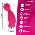 MORESSA - KIRK DUO SUCEUR + MASSEUR MULTI-PERFORMANCES EN SILICONE RECHARGEABLE HAUT DE GAMME