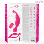 MORESSA - KIRK DUO SUCEUR + MASSEUR MULTI-PERFORMANCES EN SILICONE RECHARGEABLE HAUT DE GAMME