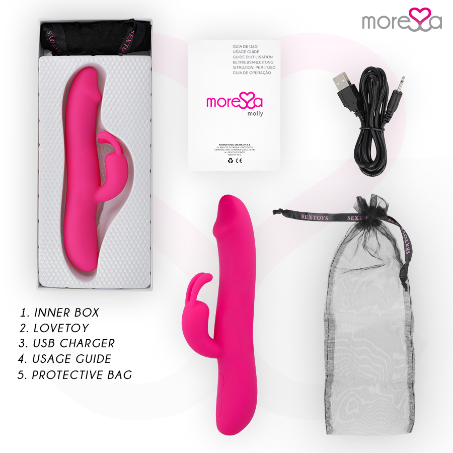 MORESSA - MOLLY PREMIUM SILICONE RICARICABILE