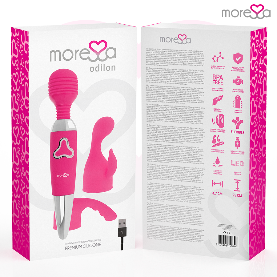 MORESSA - ODILON PREMIUM SILICONE RICARICABILE