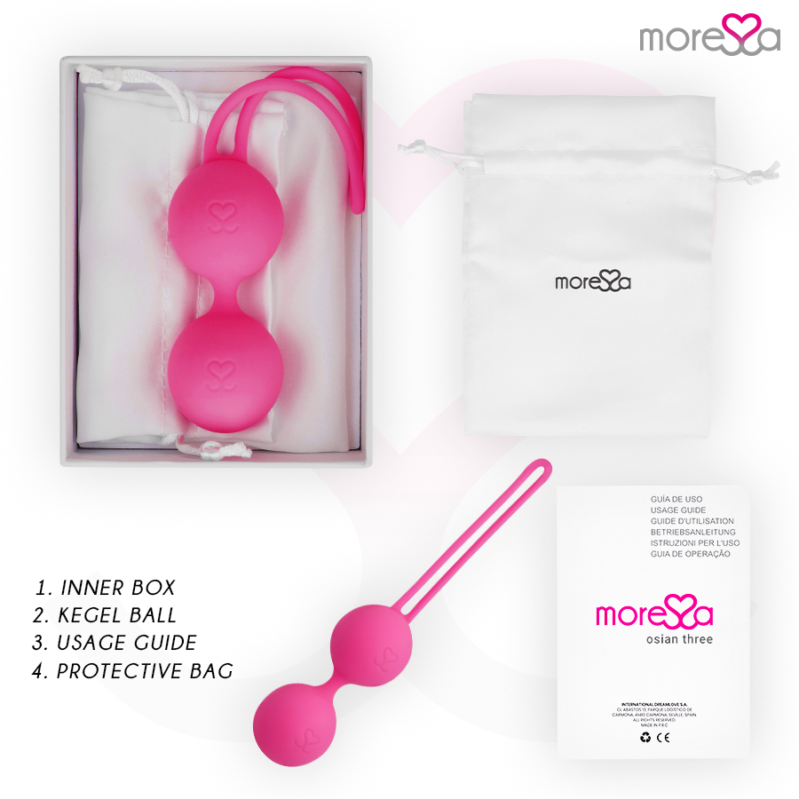 MORESSA - OSIAN TRE PREMIUM SILICONE PINK