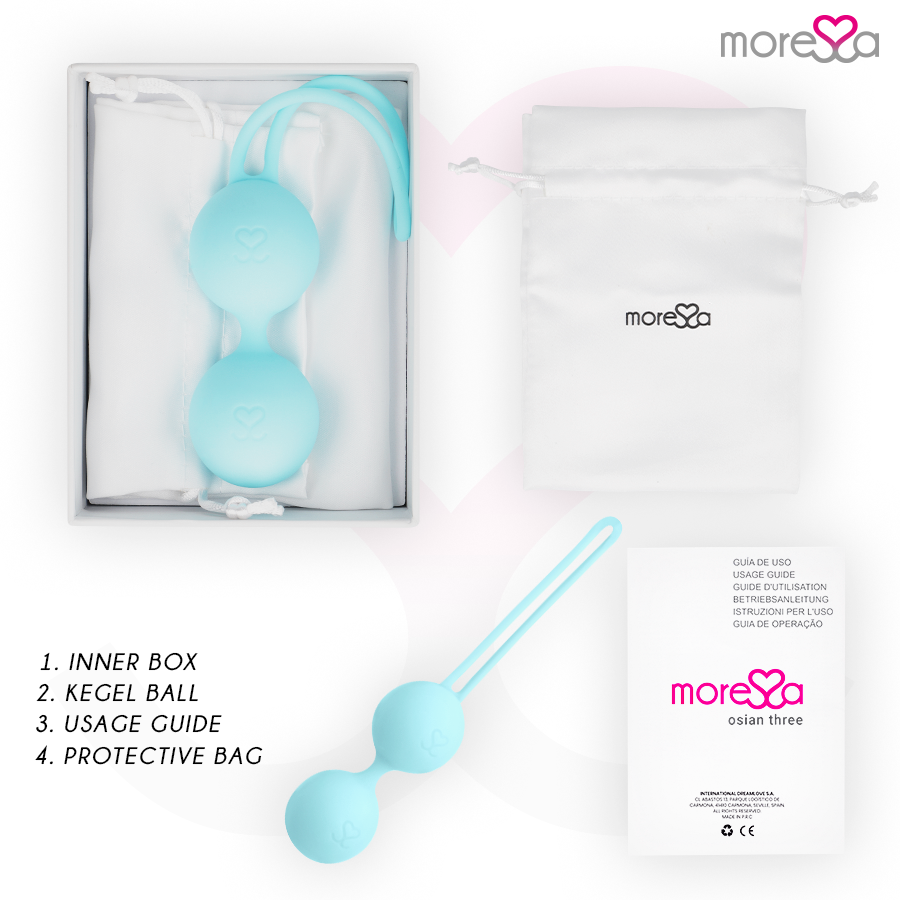 MORESSA - OSIAN TRE PREMIUM TURQUOISE SILICONE