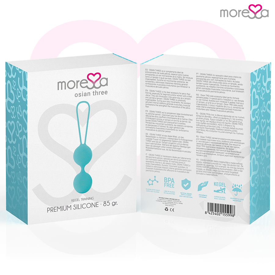MORESSA - OSIAN TRE PREMIUM TURQUOISE SILICONE