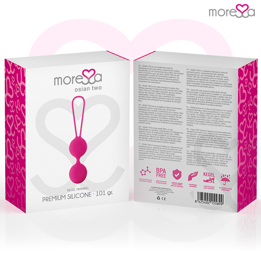 MORESSA - OSIAN DUE PREMIUM SILICONE PINK