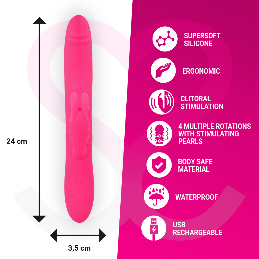 MORESSA - SOMER PREMIUM MULTI-ROTATION VIBRATOR