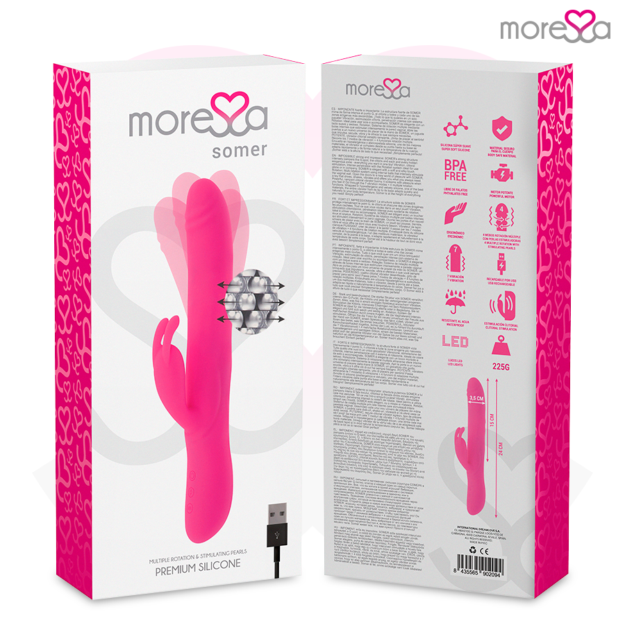 MORESSA - SOMER PREMIUM MULTI-ROTATION VIBRATOR