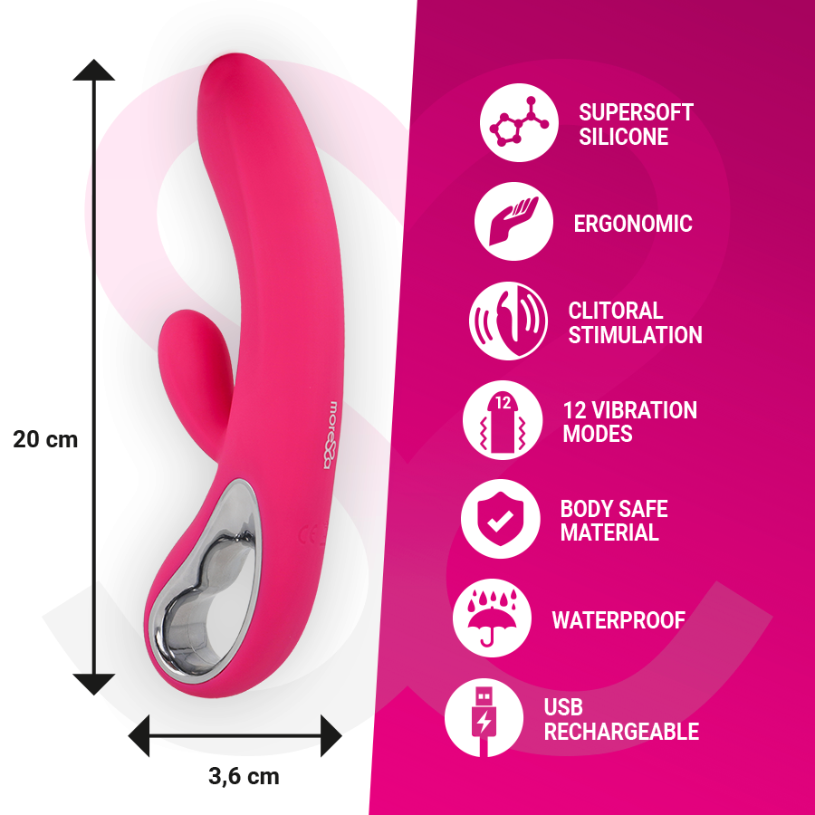 MORESSA - TROY PREMIUM RECHARGEABLE SILICONE