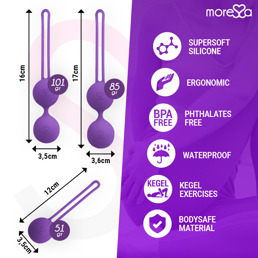 MORESSA - OSIAN PREMIUM SET IN LILAC SILICONE