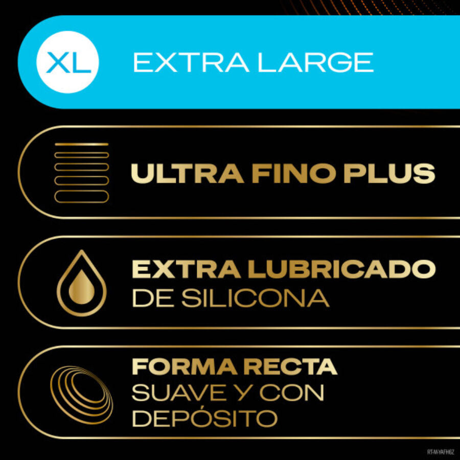 DUREX - TOTAL CONNECTION XL ULTRA FINE PLUS SANS LATEX 10 UNITÉS
