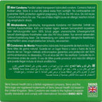 SKINS - PRÉSERVATIFS PREMIUM À LA MENTHE, PAQUET DE 4