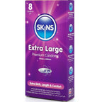 SKINS - EXTRA LARGE PREMIUM CONDOMS 8-PACK