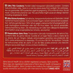 SKINS - PRÉSERVATIFS ULTRA FINS PREMIUM (PAQUET DE 4)