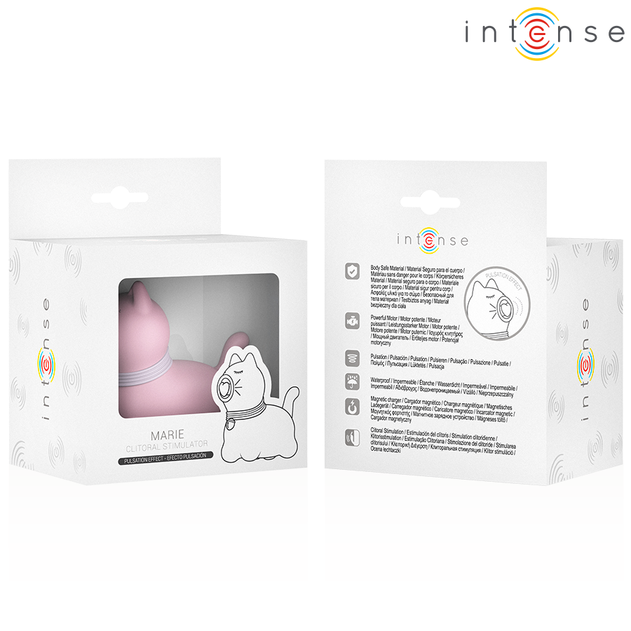 STIMULATEUR DE LANGUE À EFFET DE PULSATION INTENSE - MARIE PINK