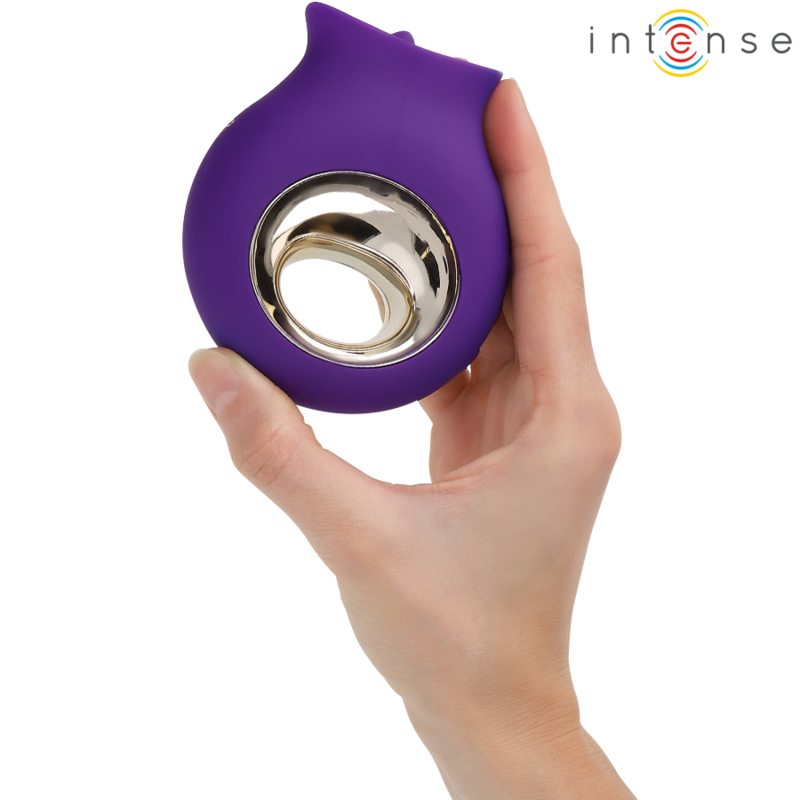 INTENSE - STIMULATEUR CLITORIAL TULI 9 VIBRATIONS ET 9 OSCILLATIONS VIOLET