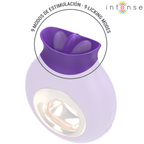 INTENSE - STIMULATEUR CLITORIAL TULI 9 VIBRATIONS ET 9 OSCILLATIONS VIOLET