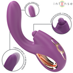 INTENSE - LALI VIBRATEUR MULTIFONCTIONNEL POINT G TAPOTEMENT, POUSSÉE ET VIBRATION VIOLET