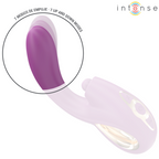 INTENSE - LALI VIBRATEUR MULTIFONCTIONNEL POINT G TAPOTEMENT, POUSSÉE ET VIBRATION VIOLET